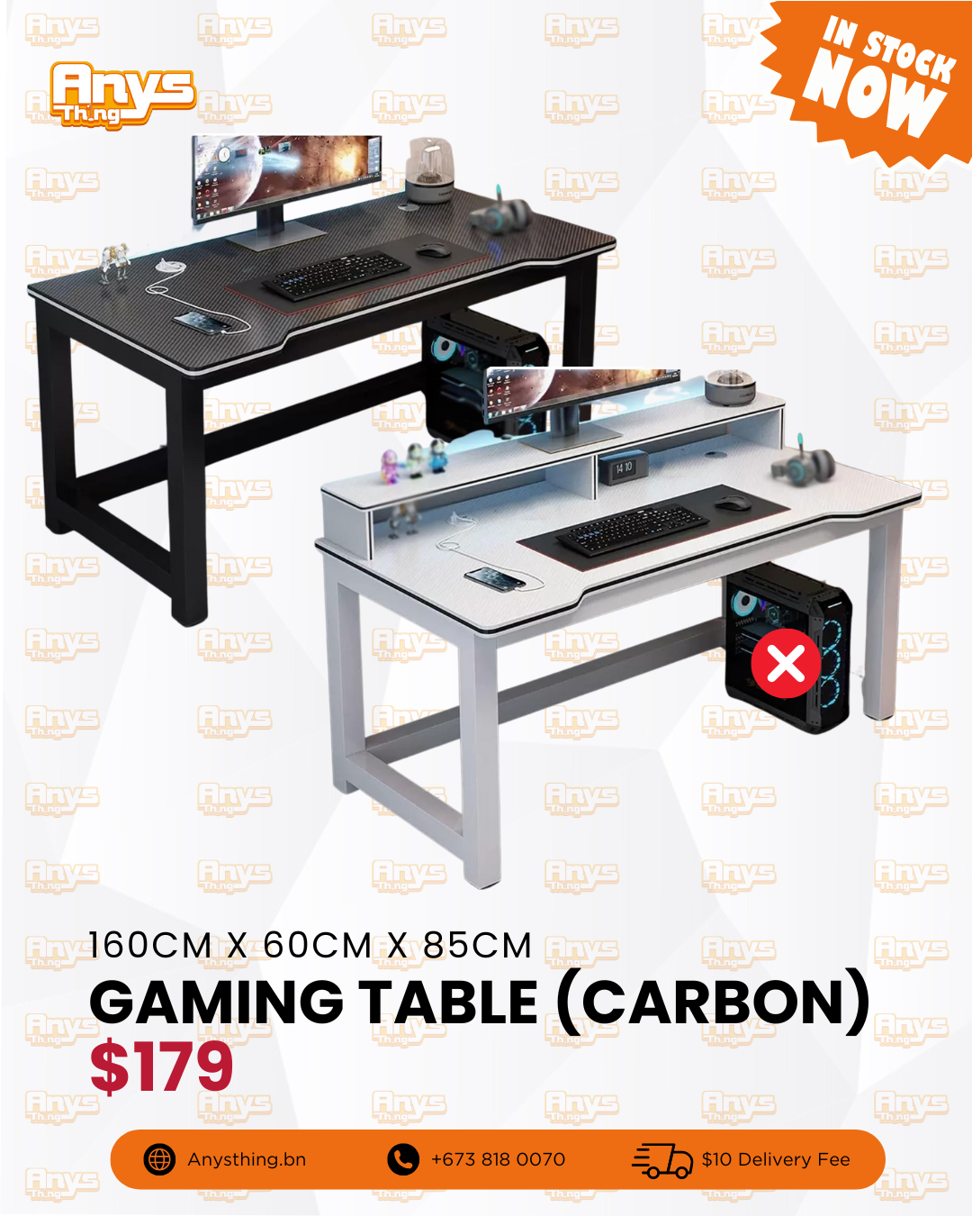 Gaming Table (Carbon)
