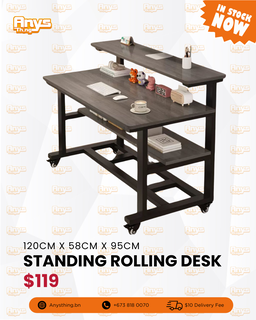 Standing Rolling Desk