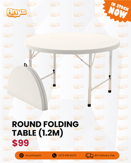 Round Folding Table (1.2M)