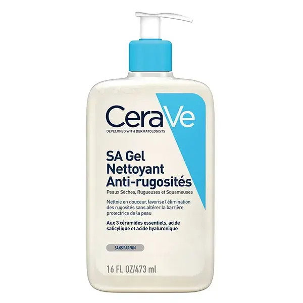 Cerave Gel Nettoyant SA Anti-rugosités 473 ml