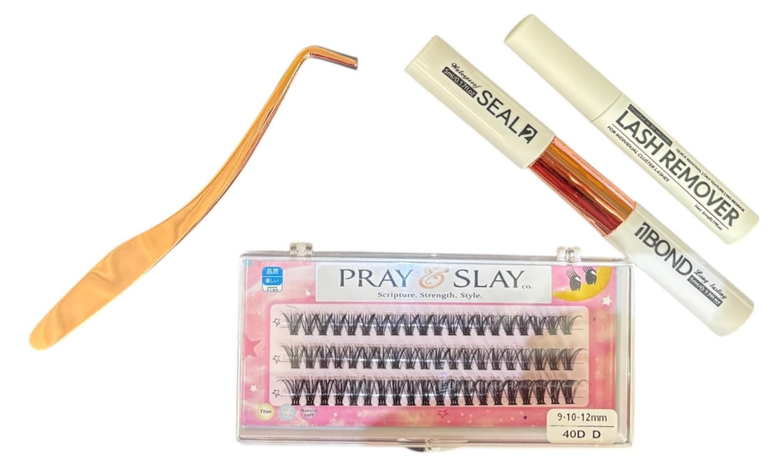 Pray & Slay Co. Cluster Lashes Set
