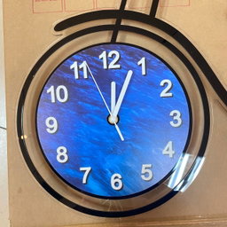 CLOCK IRON WALL DECORATION A2368 (JAM DINDING)