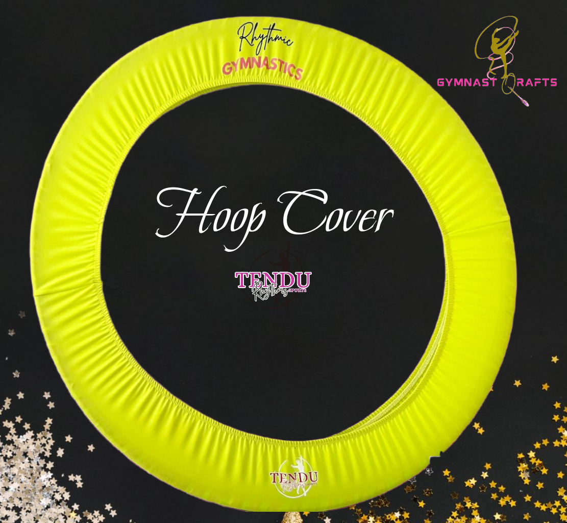TENDU | Stretchy Hoop Cover - Neon Yellow/Red/Purple _2