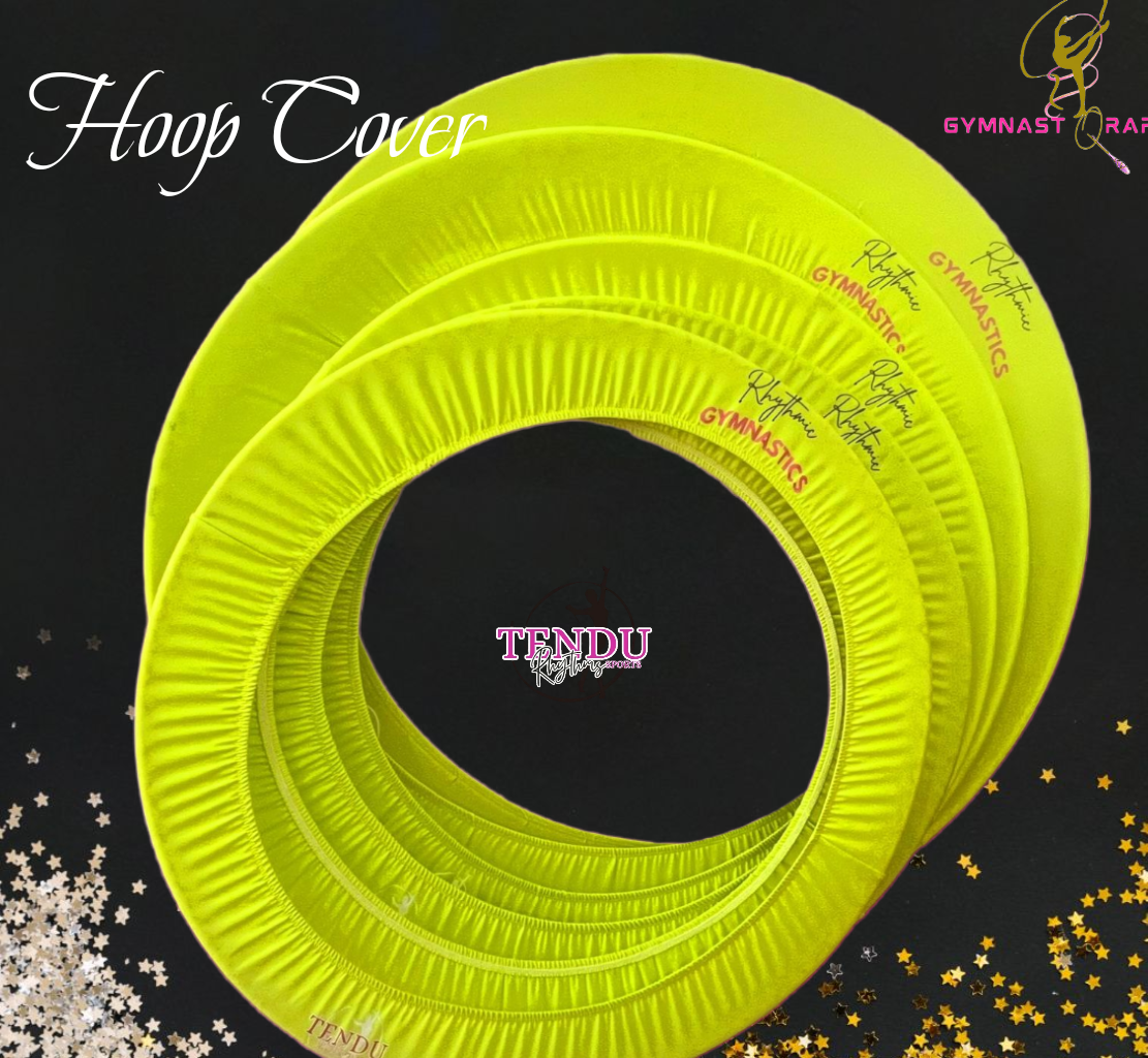 TENDU | Stretchy Hoop Cover - Neon Yellow/Red/Purple _3
