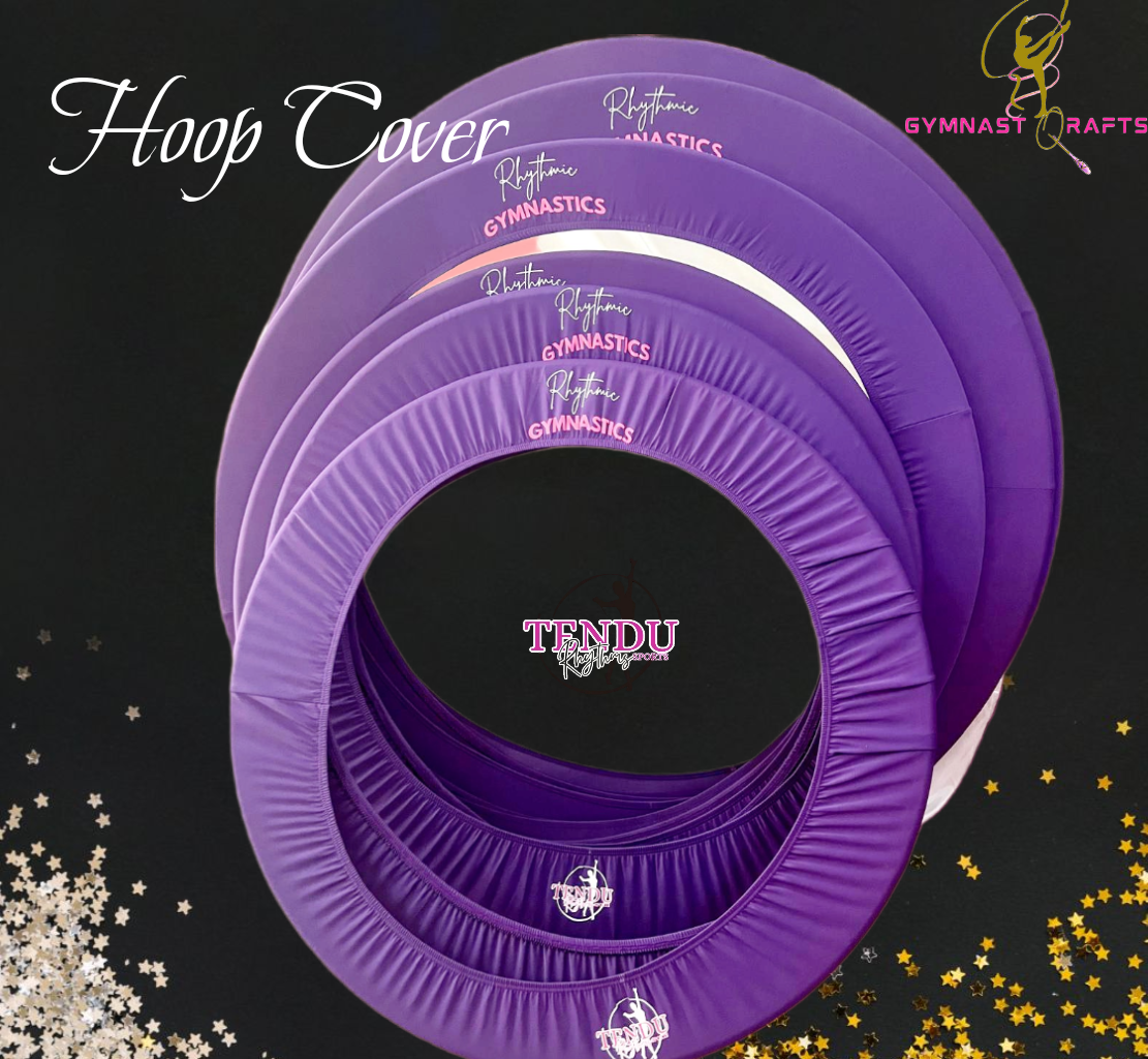 TENDU | Stretchy Hoop Cover - Neon Yellow/Red/Purple _8