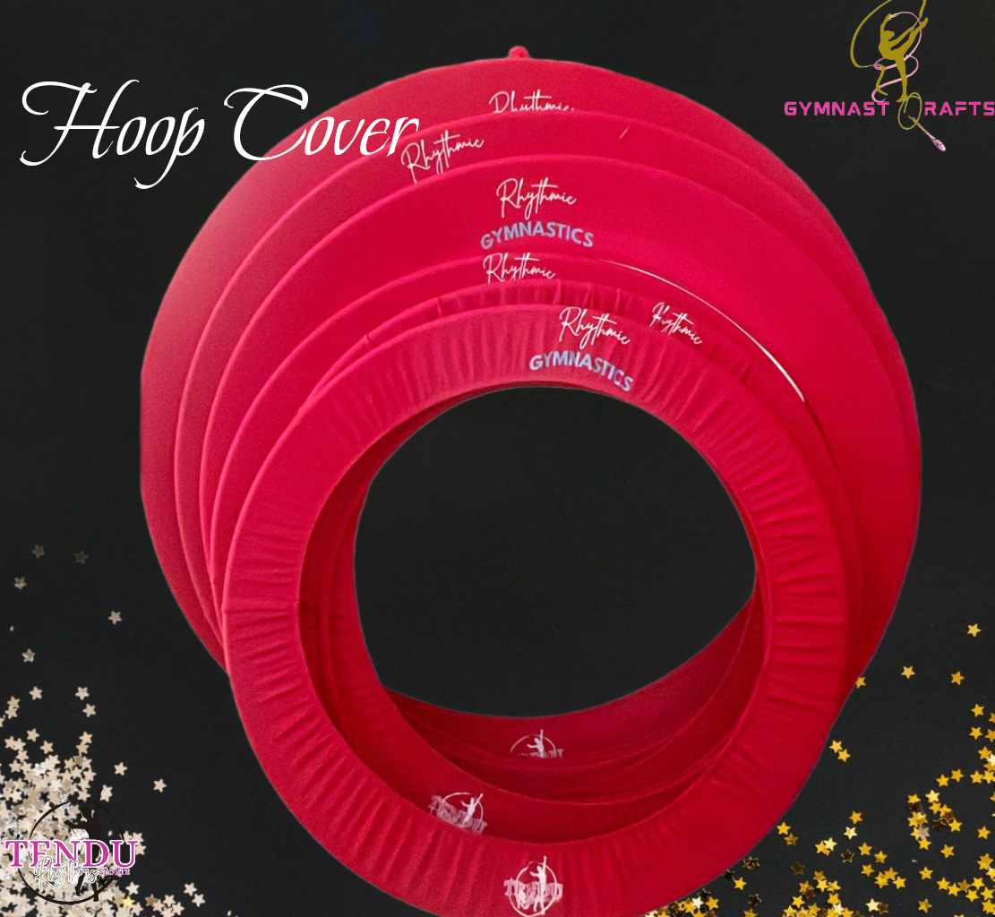 TENDU | Stretchy Hoop Cover - Neon Yellow/Red/Purple _7