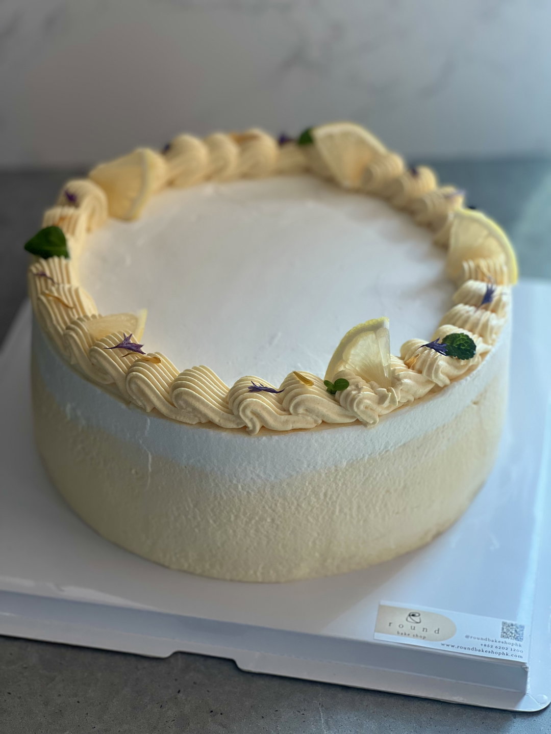 Lemon Layered Cake | 檸檬海綿蛋糕