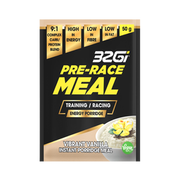 32Gi VANILLA PRE-RACE MEAL SACHETS 50G