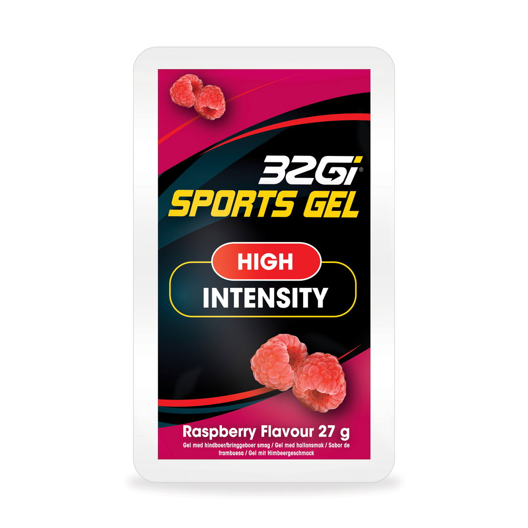 32GI RASPBERRY SPORTS GELS 27G