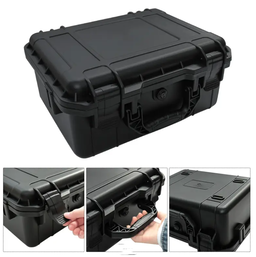 Heavy-Duty Protective Ammo/Gun/Tool Box Set with Pre-cut Sponge Inserts