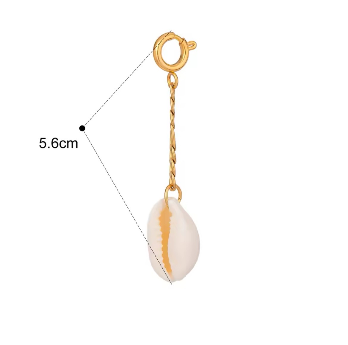 Cowrie pendant bikini accessory_0