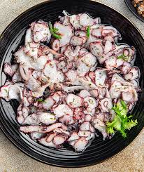 Carpaccio de poulpes