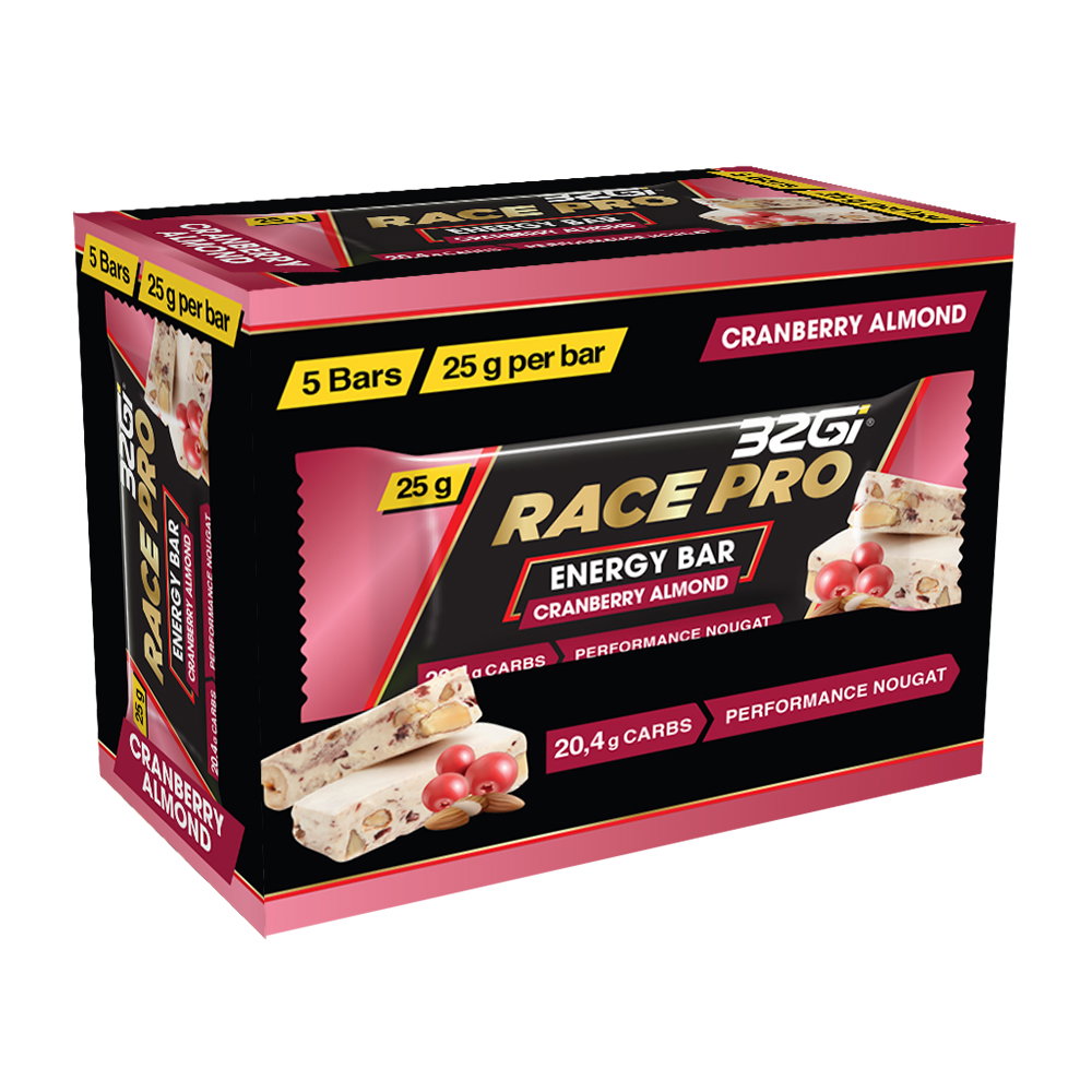 32Gi RACE PRO BAR 25G CRANBERRY ALMOND 5'S_0