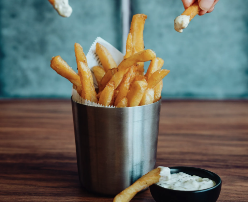 Frites maison croustillantes