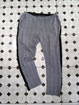 Black And White Check Leggings (52/54)