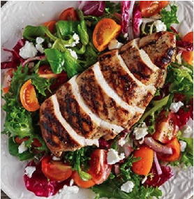 Salade de gésier ou foie de volaille _0