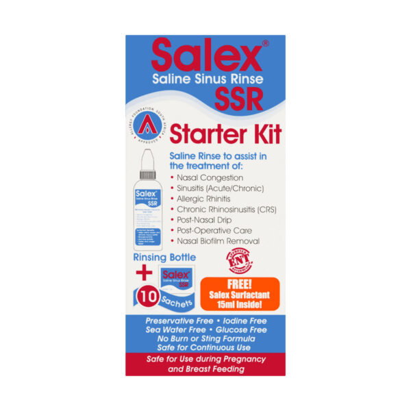 Sales Saline Sinus Rinse (SSR) Refill Pack