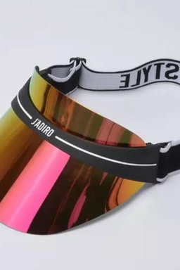 Sun Visor UV protecttion Hat  for Women Men Adjustable Outdoor Sun Headband UV Protection Face Shield Oversized Sunglasses