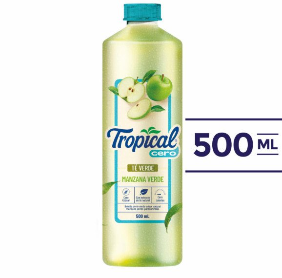Tropical Té Verde Cero 500ml_0