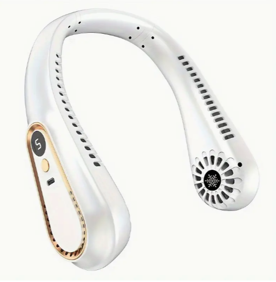 USB Rechargeable 5 Speed Neck Fan_7