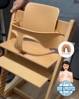Grow With Me High Chair – Natural | Inspired by Stokke Tripp Trapp