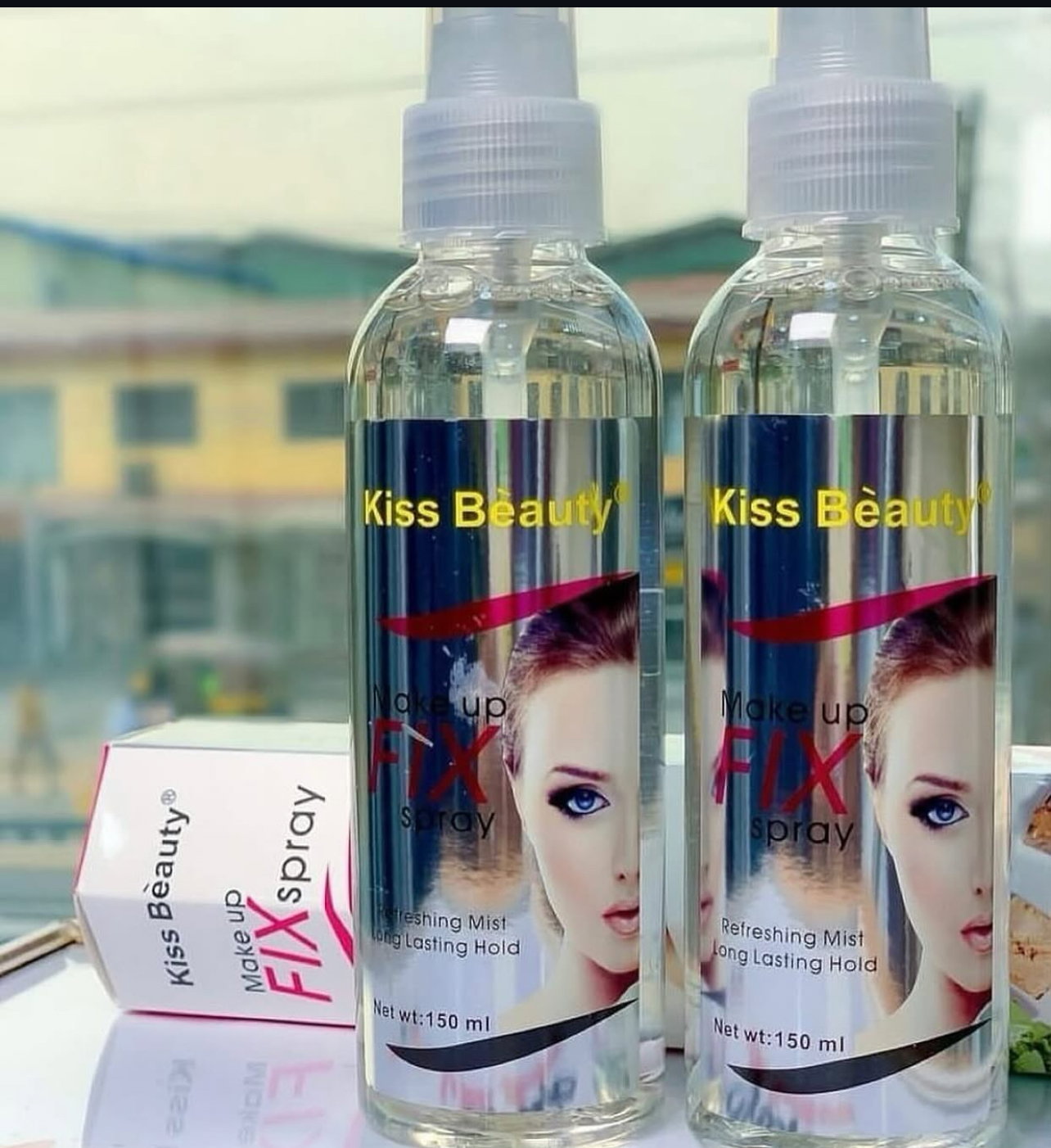 Fixateur Kiss Beauty – Make-Up Refreshing Mist_0
