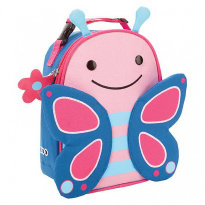 Skip Hop Zoo Lunchie Insulated Kids Lunch Bag – Butterfly