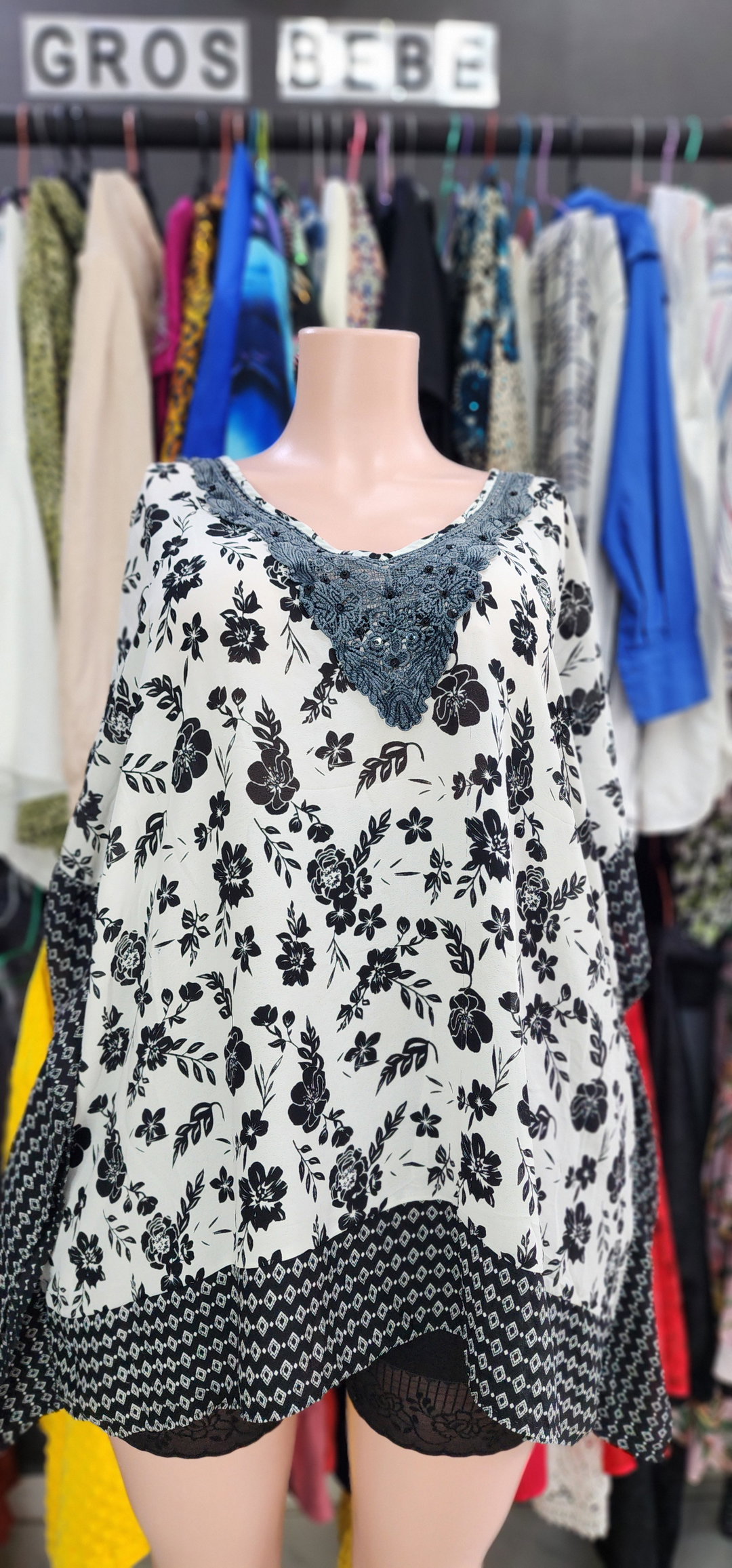 Overall Blouse ( Free Size)