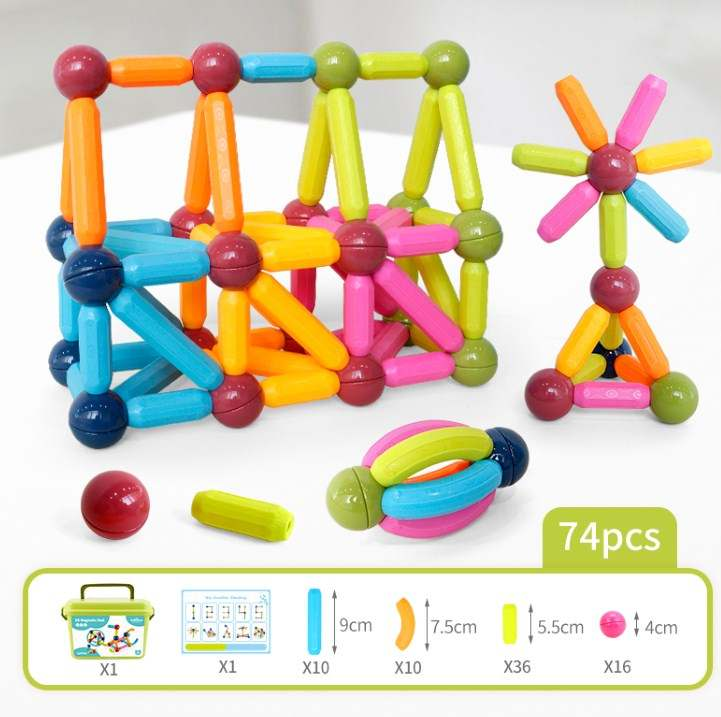 Magnetic Building Sticks and Balls_2
