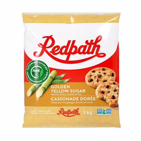 Redpath Golden Yellow Sugar, 2kg/4.4lb. Bag, {imported From Canada}_0