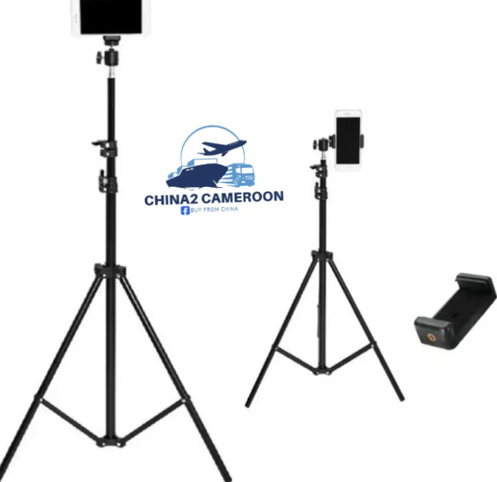 tripod + gimbal + phone holder