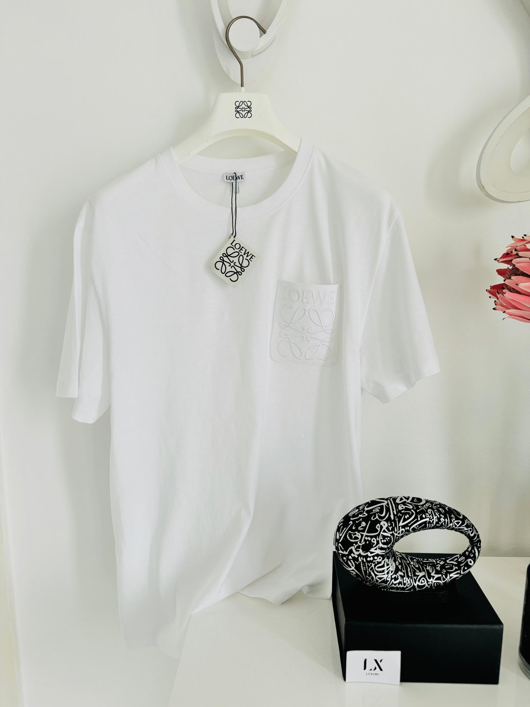T shirt Loewe pocket logo - unisex
