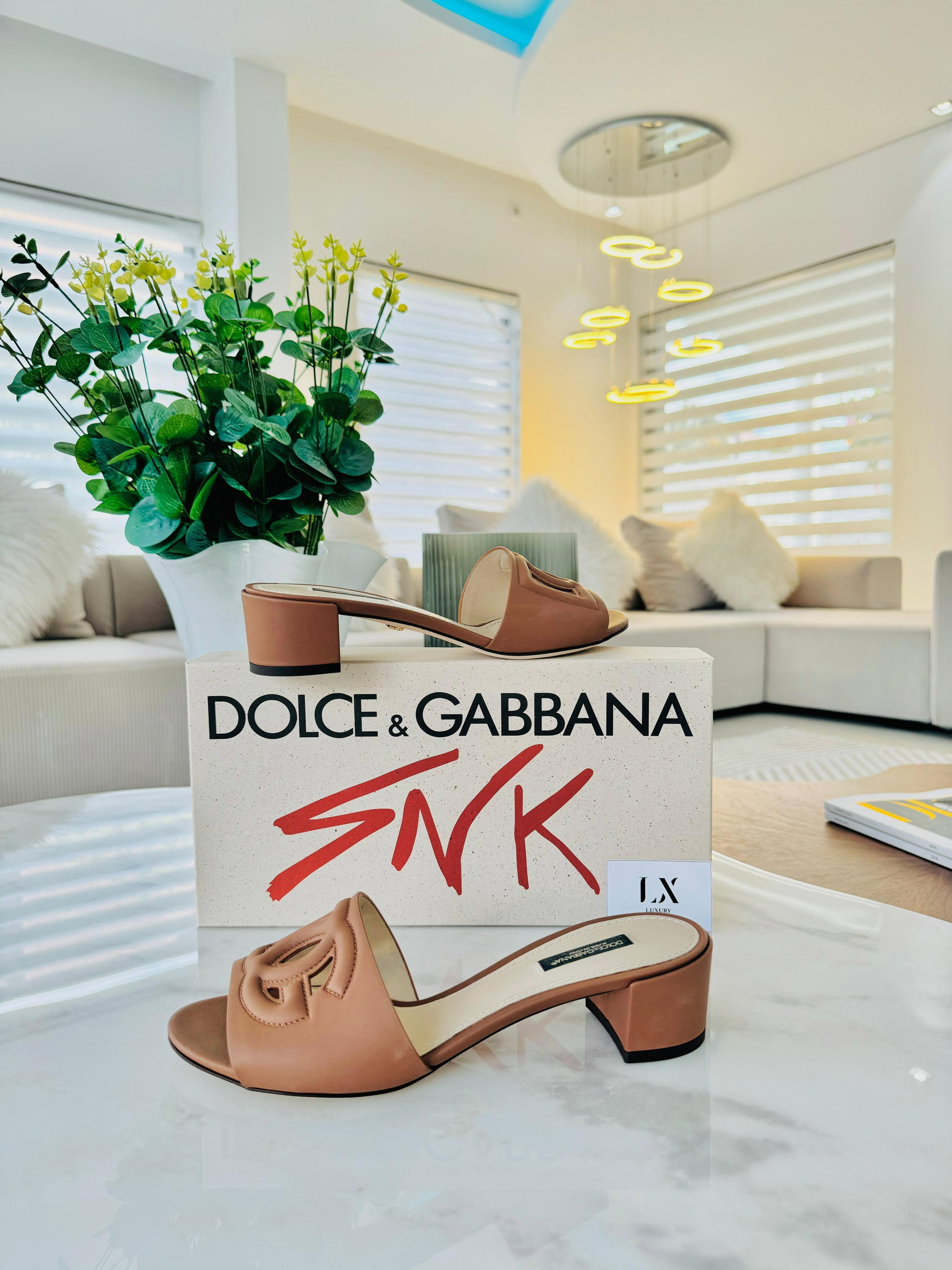 Chinelos Dolce Gabbana com salto _5