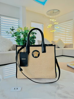 Bolsa raffia Versace La Medusa - nova coleção 
