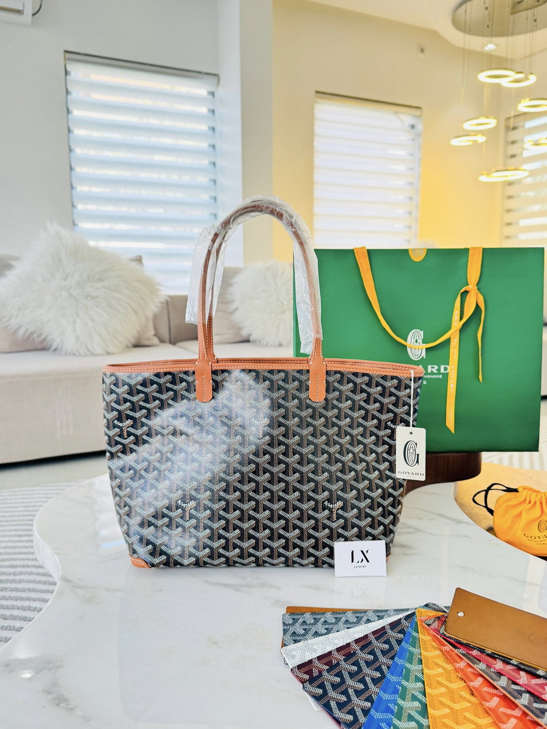 Goyard Artois PM tote - tan