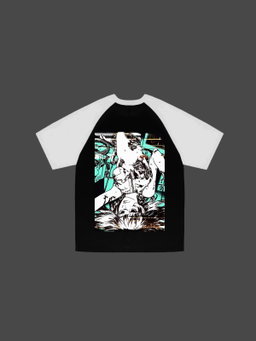 JABM 七彩反光LOGO 寛鬆插肩T shirt [ 現貨，賣完即止 ]