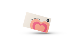 Tarjetas de regalo para cajas de donas