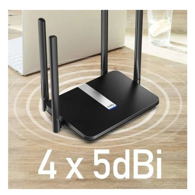 Dual Band Wi-Fi Router - Cudy LT500 - 4G LTE - 1200 MBit/s - Integrated Modem _1
