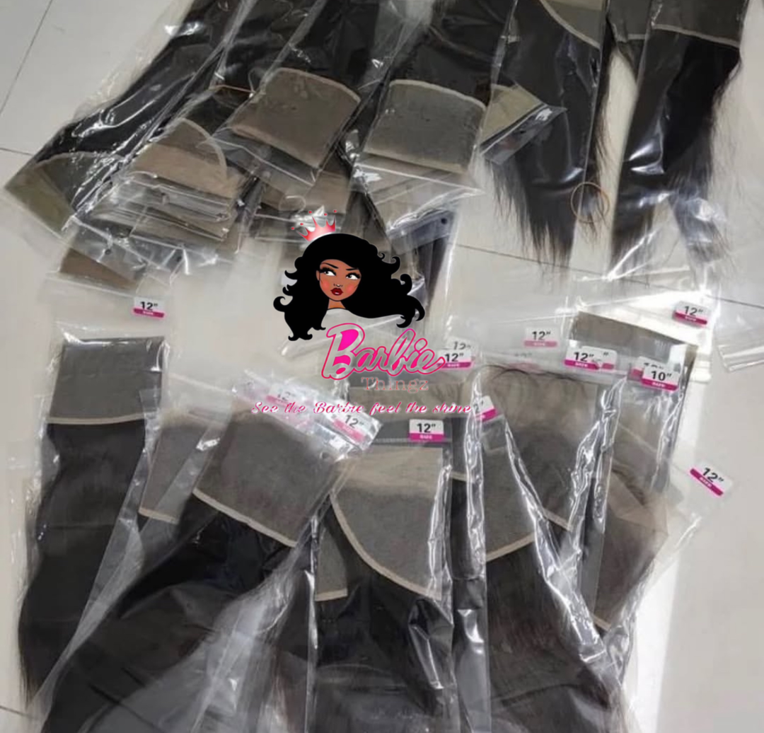 Natural Color Lace Frontal Only