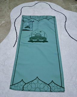 Aqsa Travel Prayer Mat - Emerald Grace