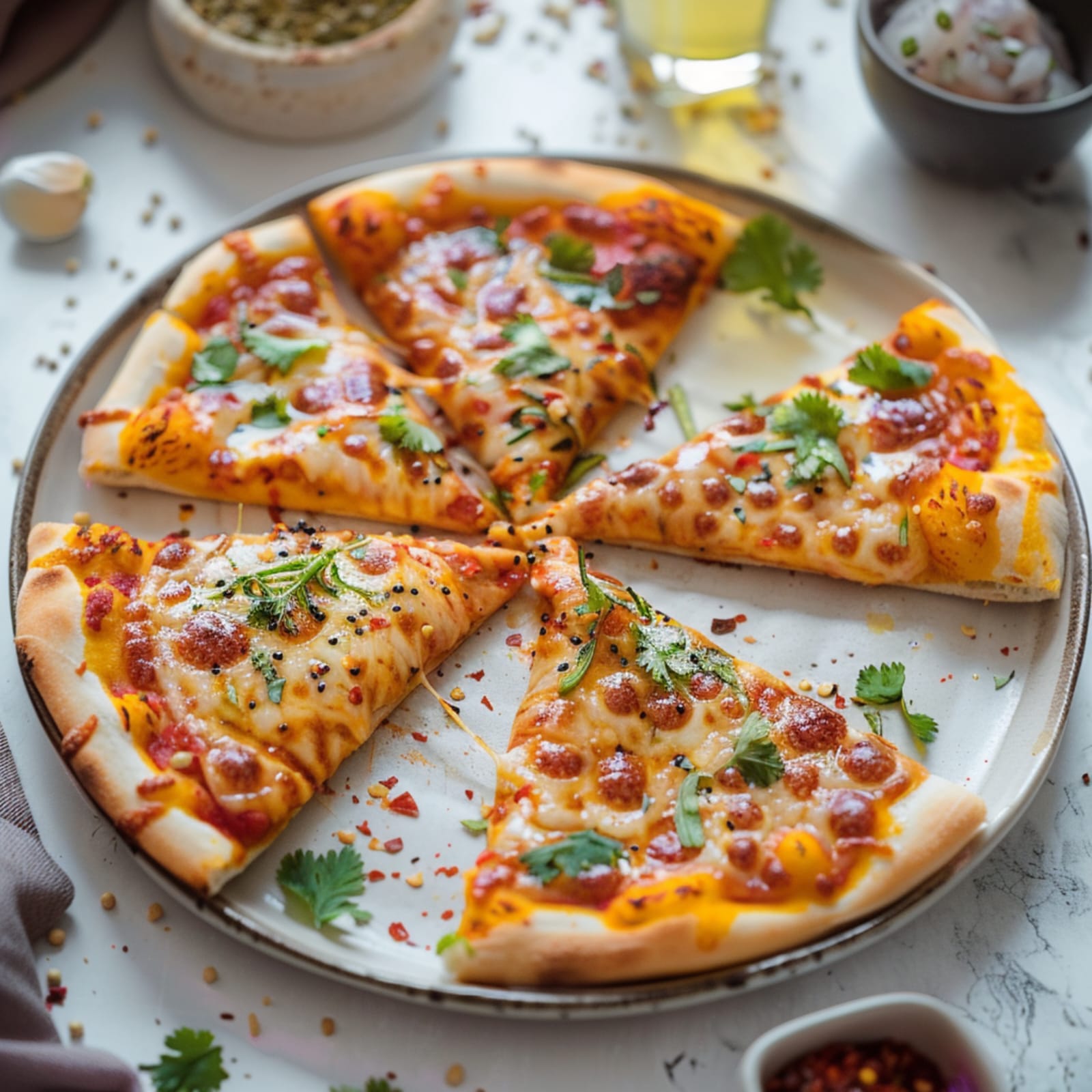 SCHEZWAN VEG PIZZA ( L )_0