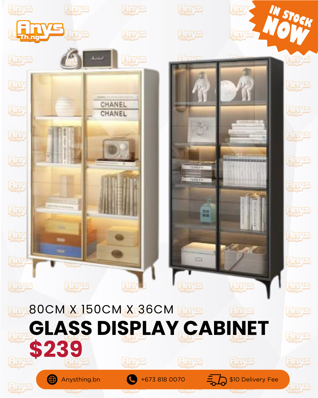 Glass Display Cabinet