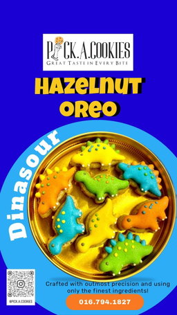 Dinasour (Hazelnut Oreo)