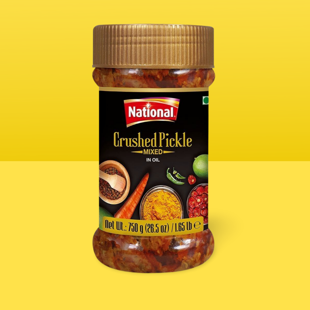 Crushed Pickel National 750g