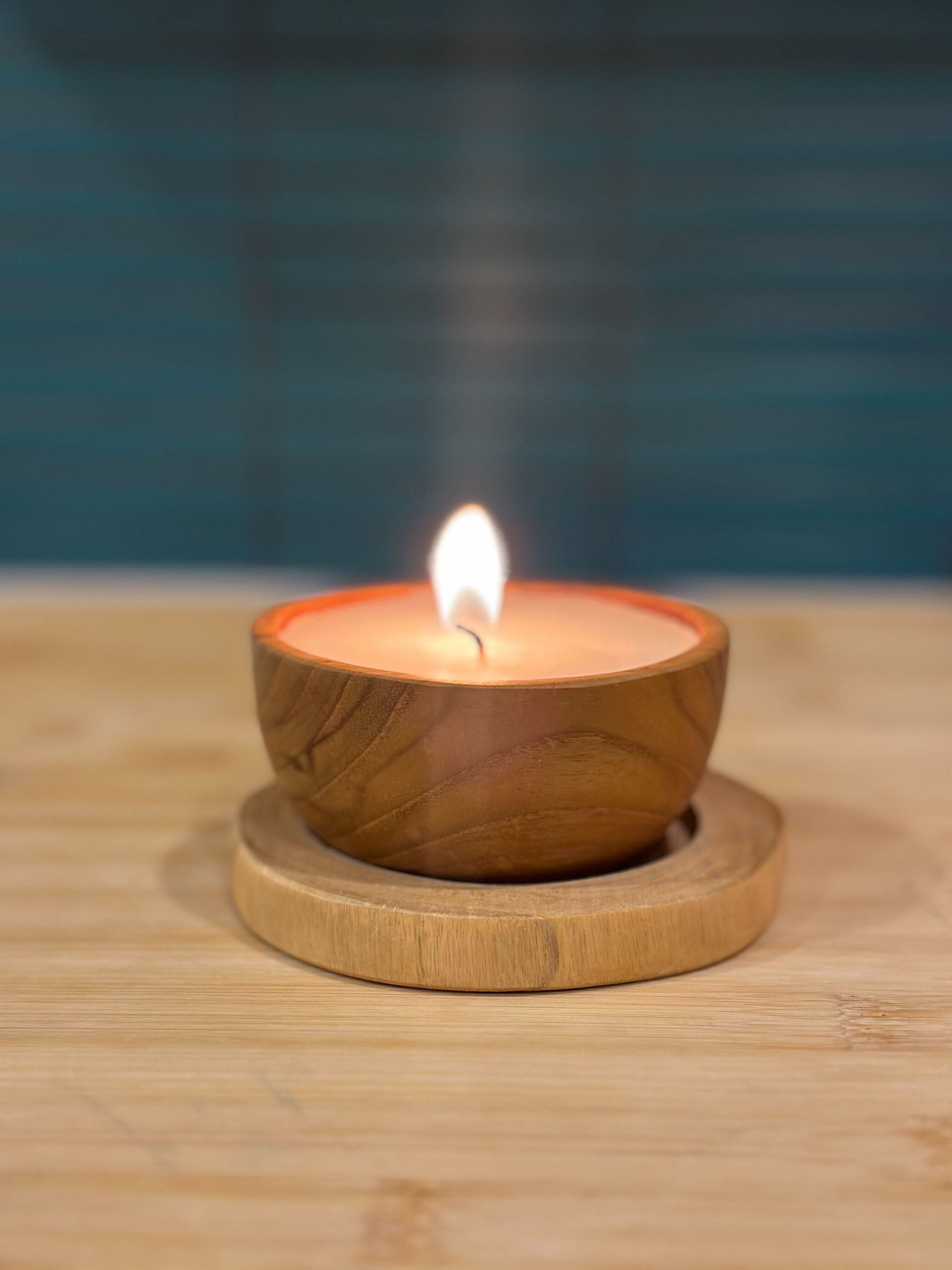 BathBreeze Soy Wax Candle - Lilin Aromaterapi / Scented Candle - Wood 160_1