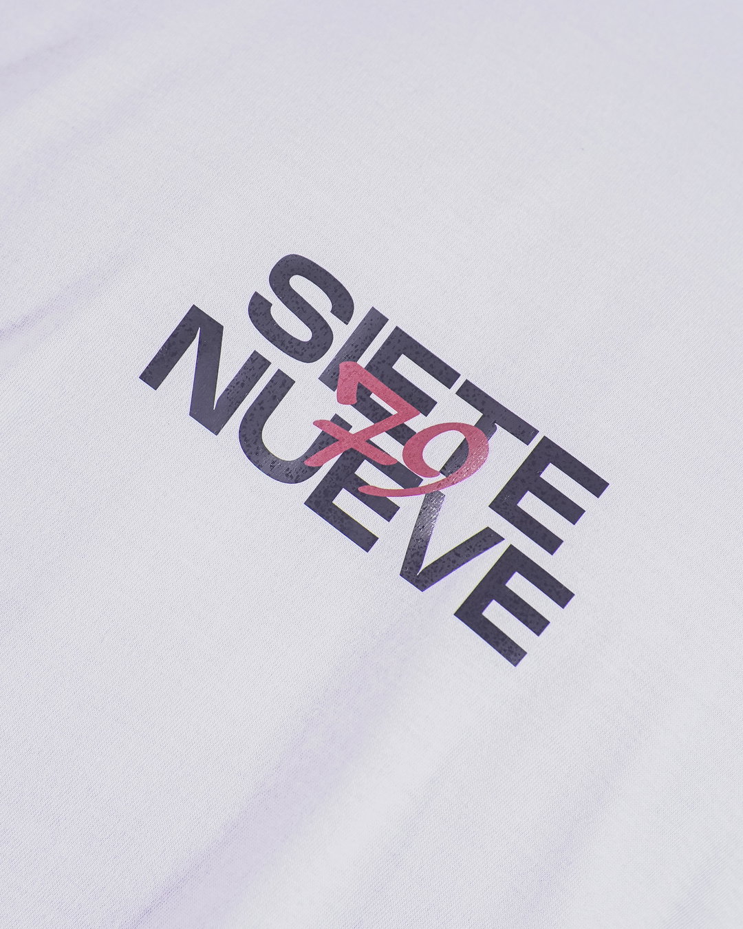 Oversize Siete Nueve - Blanca