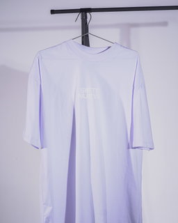 Oversize Siete Nueve Blackout - Blanca