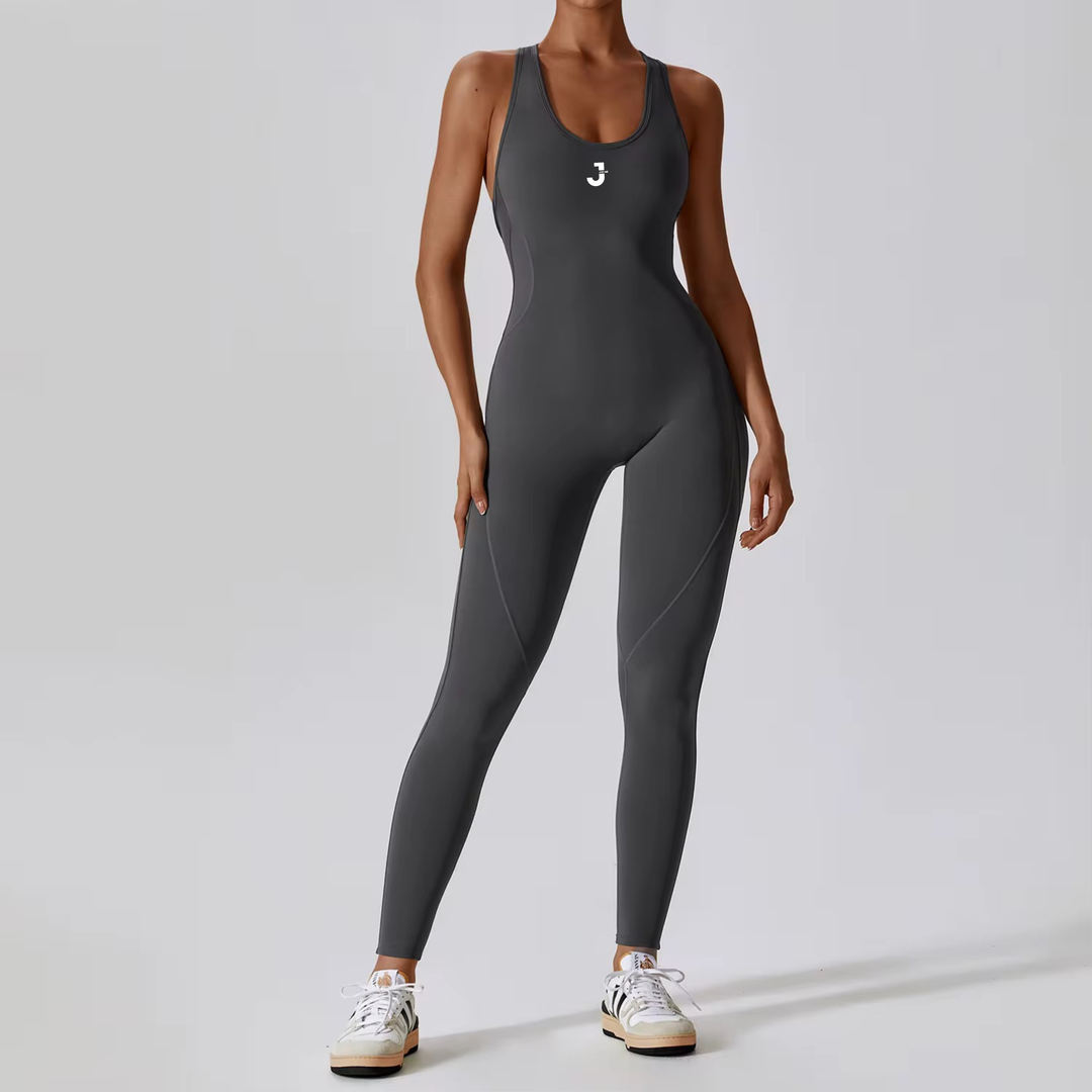 Tee Grey Jumpsuit