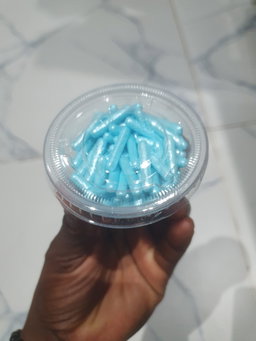 Cápsula Comestíveis Cor Diversas pote 5oz