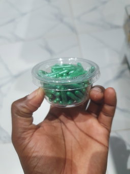 Cápsula Comestíveis Cor Diversas pote 5oz